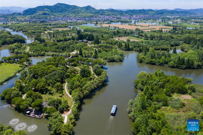 Bustani ya kitaifa?ya ardhioevu ya Zhejiang, China yafanya juhudi za kuboresha mazingira ya kiikolojia