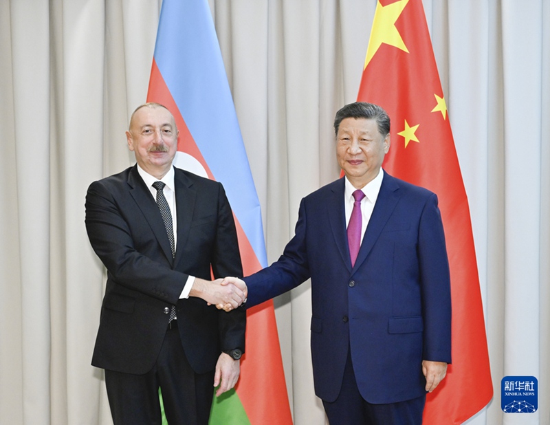 Rais Xi Jinping akutana na Rais Aliyev wa Azerbaijan