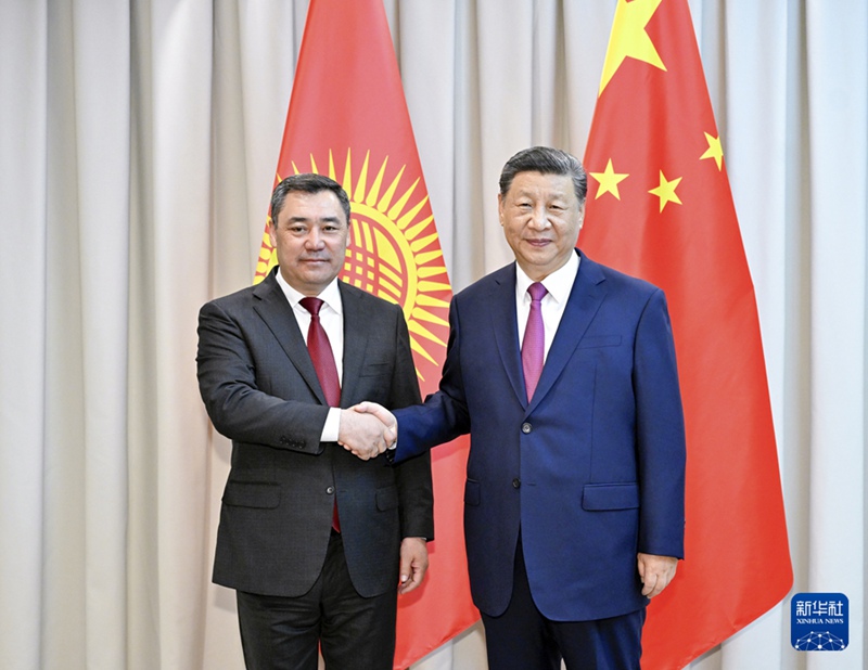 Rais Xi Jinping akutana na Rais Japarov wa Kyrgyzstan